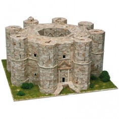 Maquette en céramique : Castel del Monte, Andria, Italie