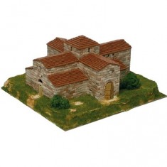 Maquette en céramique : Eglise de San Pedro de la Nave, Zamora, Espagne