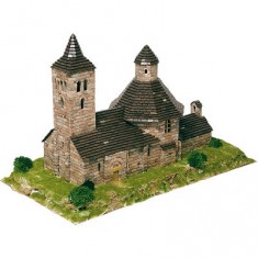 Maquette en céramique : Eglise de Vilac, Espagne