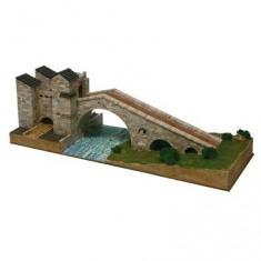 Maquette en céramique : Pont Nou de Camprodon, Espagne