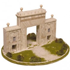Maquette en céramique : Puerta del Carmen, Saragosse, Espagne
