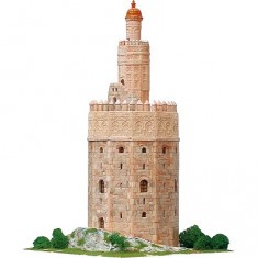 Maquette en céramique : Torre del Oro, Séville, Espagne