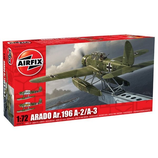 Maquette avion : Arado Ar.196 A-2/A-3 - Airfix-02019