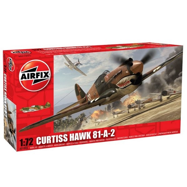 Maquette avion : Curtiss Hawk 81-A-2 - Airfix-01003