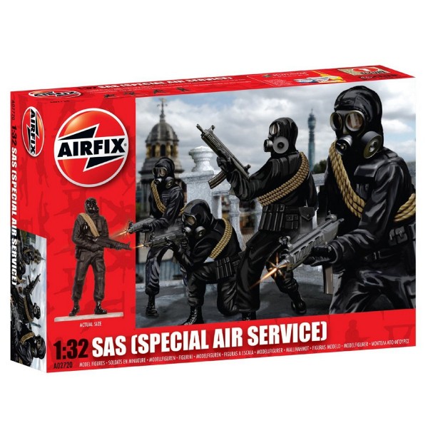 Figurines 2ème Guerre Mondiale : SAS Special Air Service - Airfix-02720
