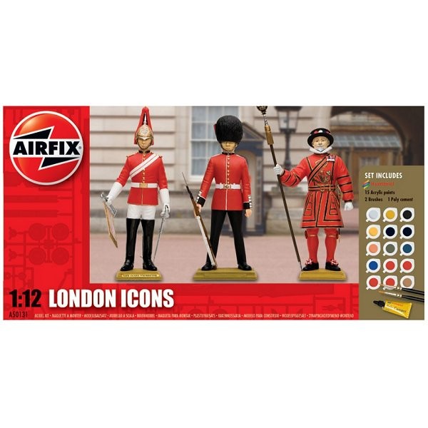 Figurines gardes britanniques : London Icons Gift Set - Airfix-50131