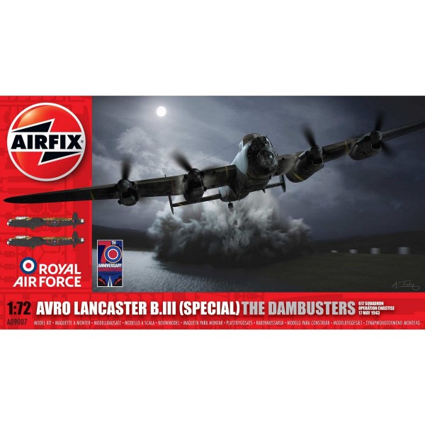 Maquette avion : Avro Lancaster B.III (Special) The Dambusters - Airfix-09007