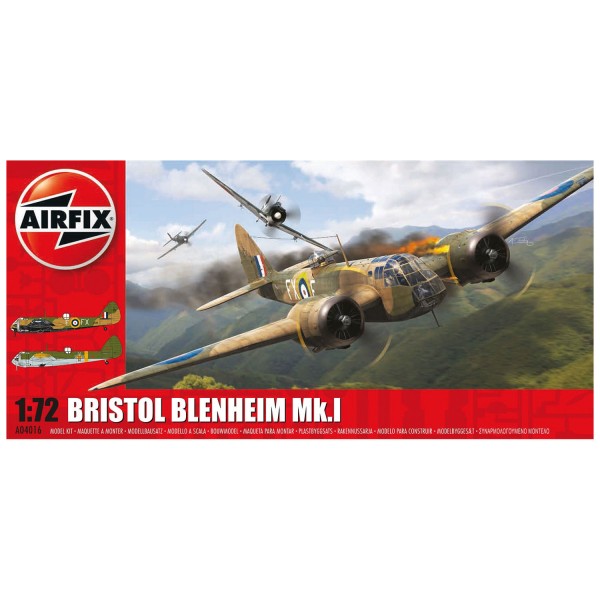 Maquette avion : Bristol Blenheim MkI Bomber : 1:72 - Airfix-04016