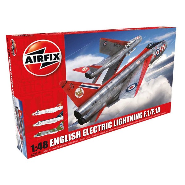 Maquette avion : English Electric Lightning F1/F1A/F2/F3 - Airfix-09179