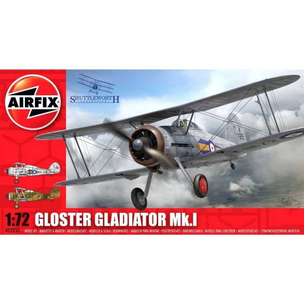 Maquette avion : Gloster Gladiator MkI - Airfix-02052