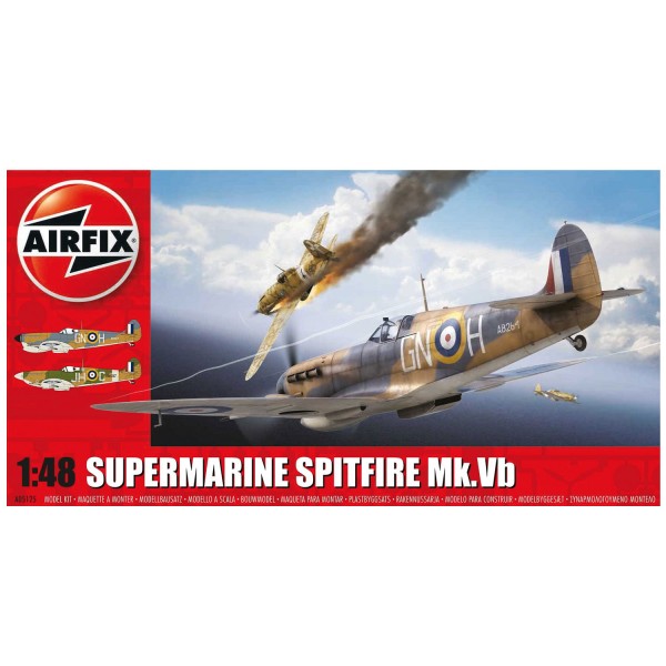 Maquette avion : Supermarine Spitfire MkVb : 1:48 - Airfix-05125