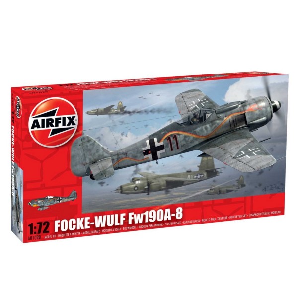Maquette avion : Fock Wulf Fw 190A - Airfix-01020