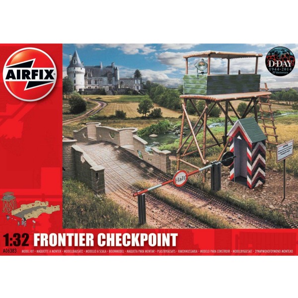 Maquette Point de contrôle de frontière 1/32 - Airfix-06383