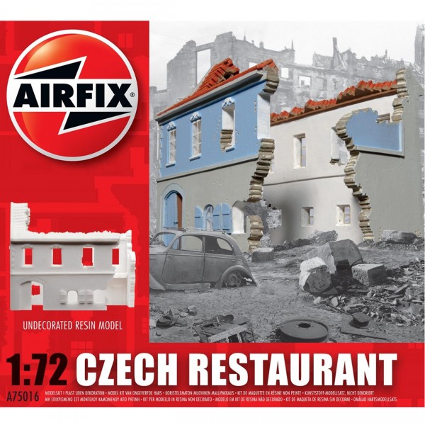 Maquette Ruines de guerre : Restaurant tchèque - Airfix-75016