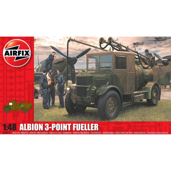 Maquette véhicule miitaire : Albion AM463 3-Point Fueller - Airfix-03312