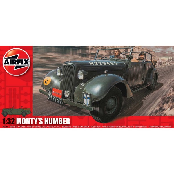 Maquette véhicule militaire :  Monty's Humber - Airfix-05360