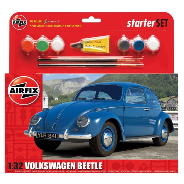 Maquette voiture : VW Beetle : Starter Set : 1:32 - Airfix-55207