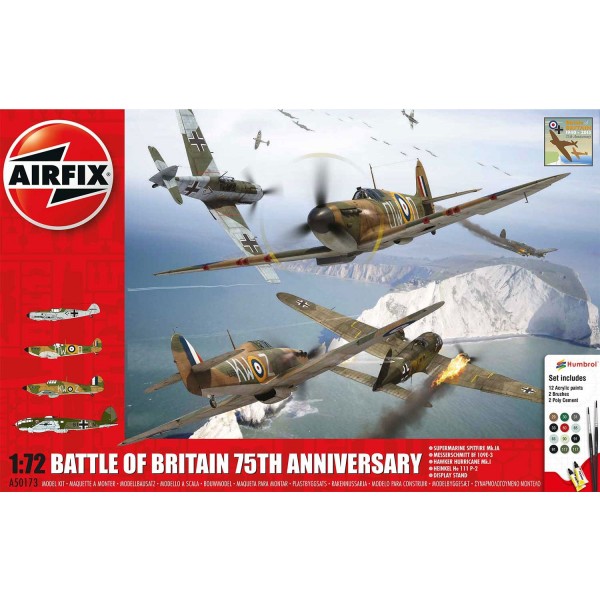 Maquettes avions : Coffret Battle of Britain 75th Anniversary - Airfix-50173
