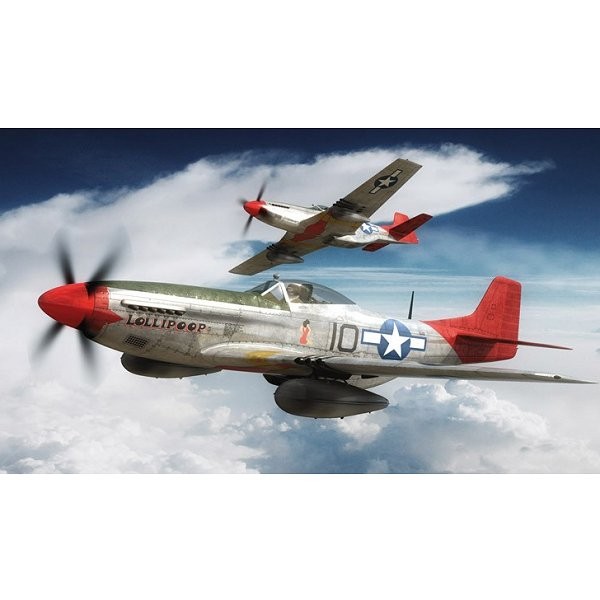 Maquette avion : North American P-51D Mustang - Airfix-01004