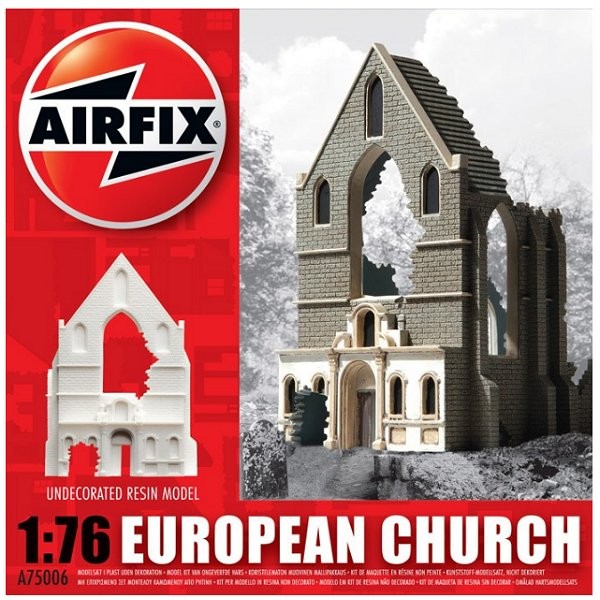 Maquette Ruines de guerre : European Church Ruin - Airfix-75006