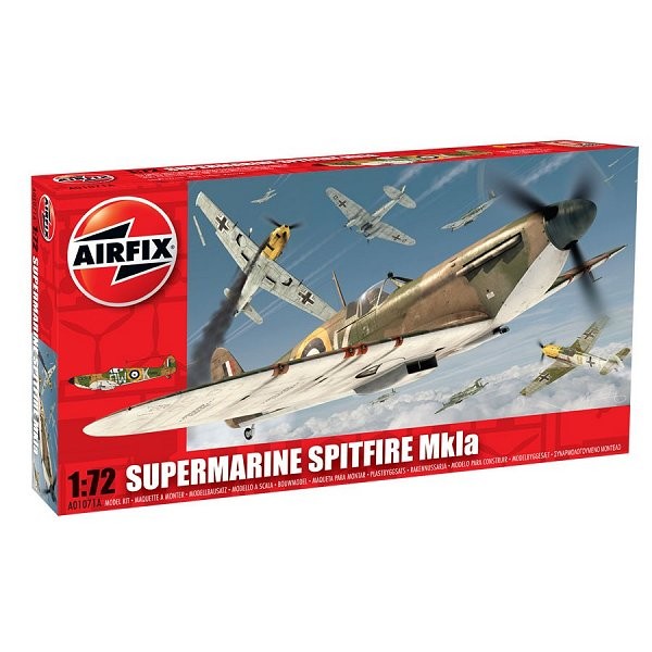 Maquette avion : Supermarine Spitfire Mk1a - Airfix-01071A