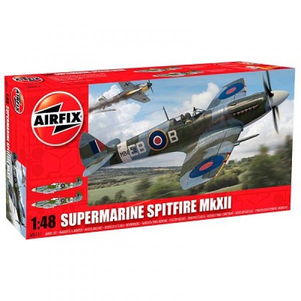 Maquette avion : Supermarine Spitfire MkXII  - Airfix-05117