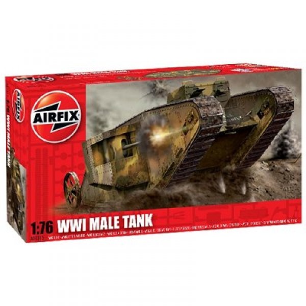 Maquette Char : WWI Male Tank  - Airfix-01315