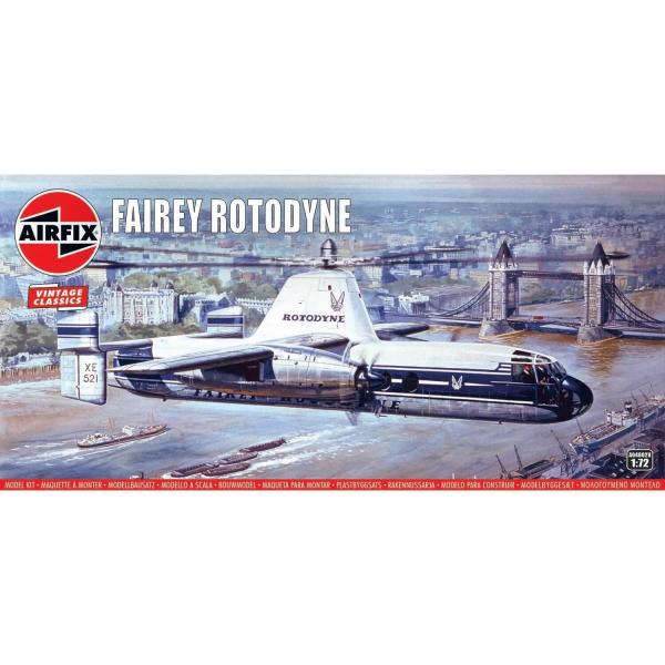Maquette avion militaire : Fairey Rotodyne - Gyroplane - Airfix-A04002V