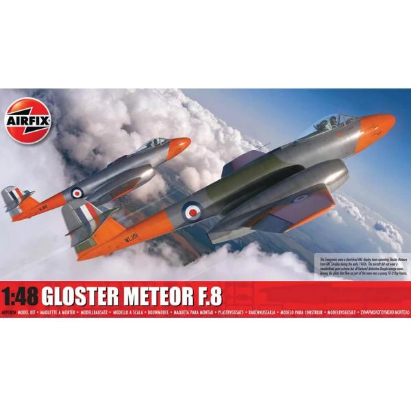 Maquette avion militaire : Gloster Meteor F.8 - Airfix-A09182A