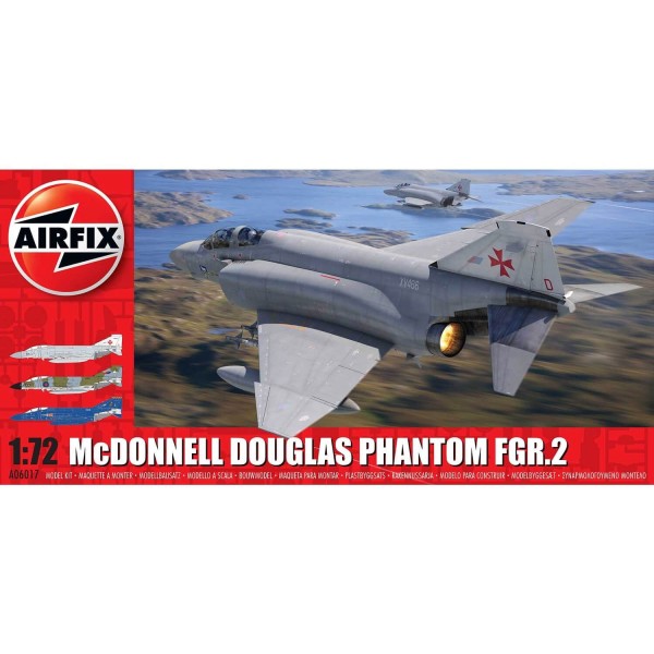 Maquette avion : McDonnell Douglas FGR2 Phantom - Airfix-A06017