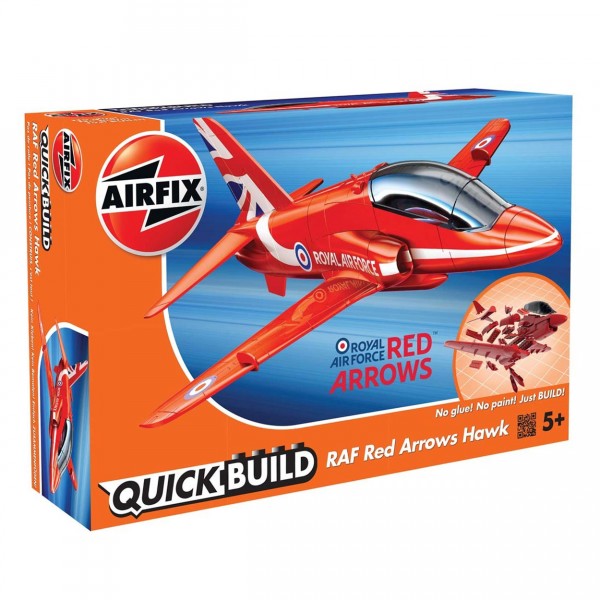 Maquettte avion Quickbuild : RAF Red Arrows Hawk - Airfix-J6018