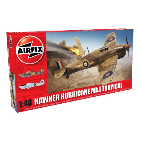 Maquette avion : Hawker Hurricane Mk.I Tropical - Airfix-A05129