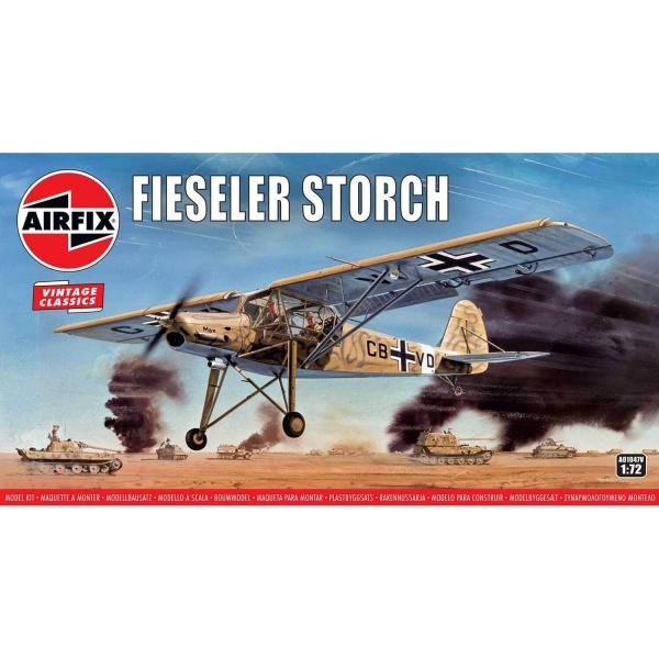 Maquette avion :  Fieseler Storch - Airfix-A01047V