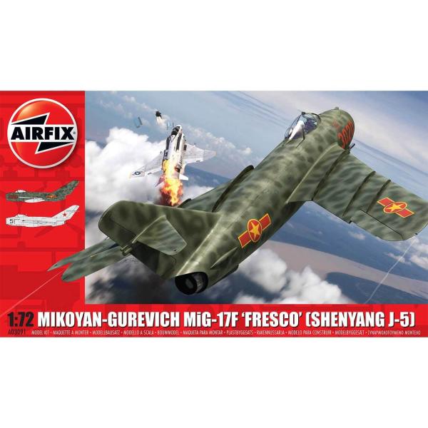 Maquette avion : Mikoyan-Gurevich MiG-17F 'Fresco' - Airfix-A03091