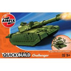 Quickbuild Challenger Tank -Green - Airfix