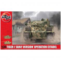 Maquette char : Tiger-1 Early Version - Operation Citadel
