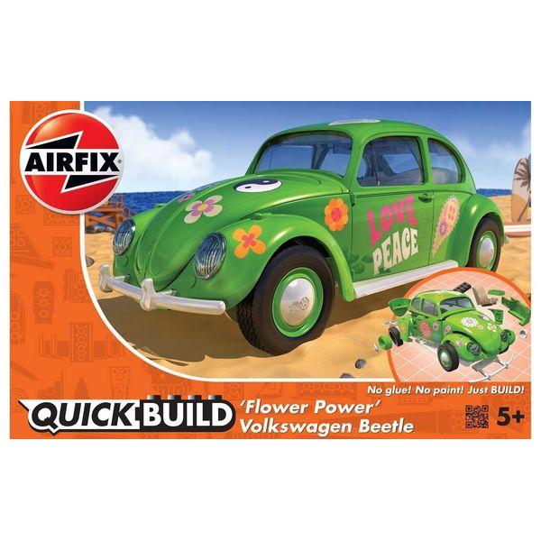 Quickbuild VW Beetle Flower-Power - Airfix - J6031