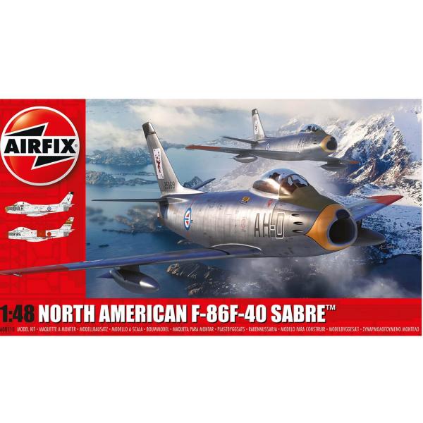 Maquette Avion : North American F-86F-40 Sabre - Airfix-A08110