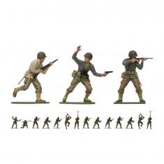 Figurines 2ème Guerre Mondiale : Vintage Classcis : WWII U.S. Infantry