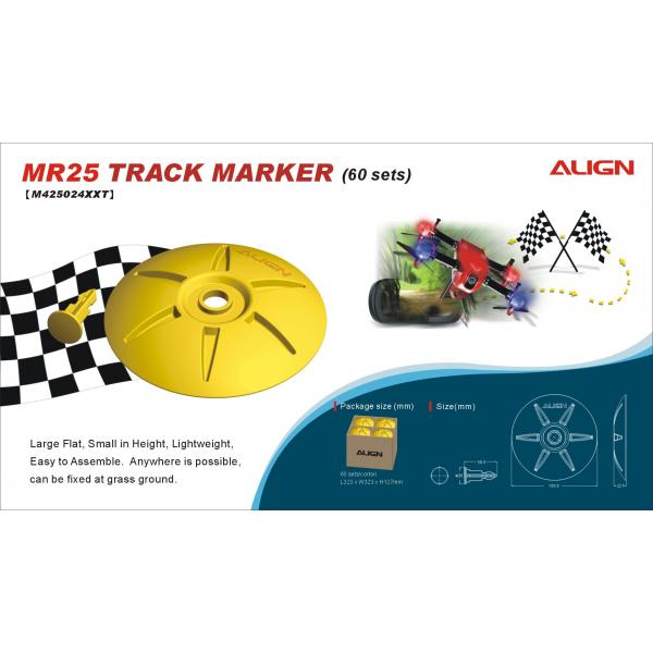 Track Markers Jaune x60 FPV Racing Align - M425024XET