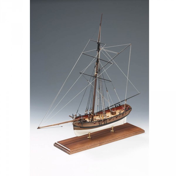 Maquette bateau en bois : HM Cutter Lady Nelson - Amati-B1300.01
