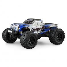 Hyper Go RTR Monstertruck Brushed 4WD avec GPS 1:16e - Bleu