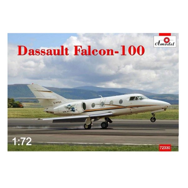 Maquette avion : Dassault Falcon-100 - Amodel-AM72330