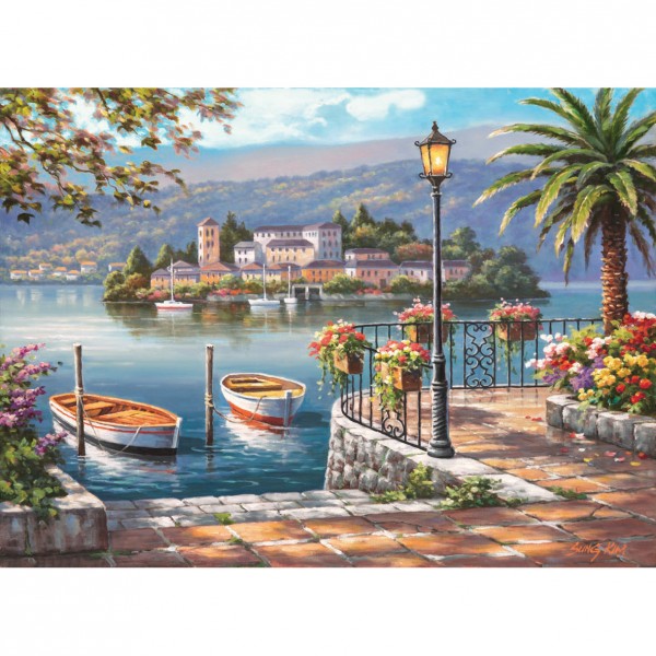 Puzzle 1000 pièces : Sung Kim : Port de Lac - Anatolian-ANA3129