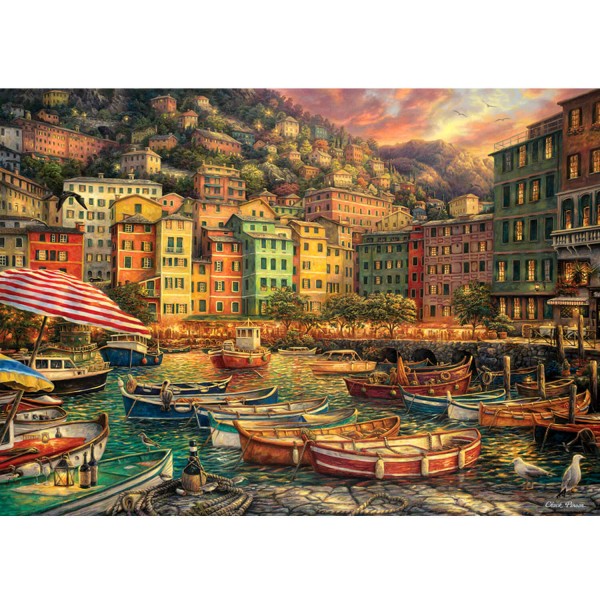 Puzzle 3000 pièces : Vibrance de l'Italie - Anatolian-ANA4914