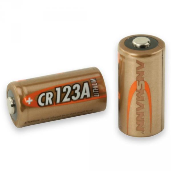 Pile Lithium CR123 - 3 volts - 1400 mAh - Ansmann - LC415A