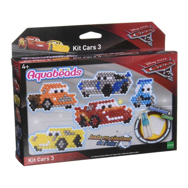 Aquabeads - Cars 3 : kit créatif voitures - Aquabeads-31079