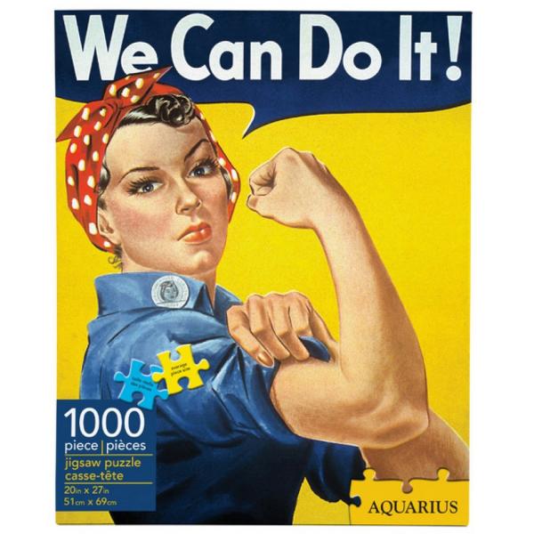 Puzzle 1000 pièces :  Smithsonian Rosie the riveter - Aquarius-58391