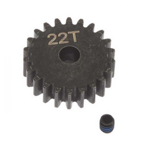 AR310483 Steel Pinion Gear 22T Mod1 5mm - AR310483-ARAC7783