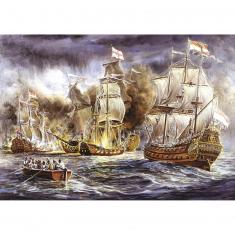 1500-teiliges Puzzle: Schlachtschiffkrieg